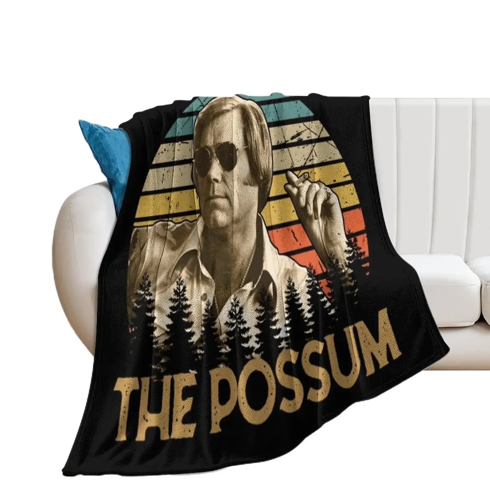 Retro George Tees Jones Country Music - The Possum Love Gift Throw Blanket Bed for babies Blankets For Baby Blankets