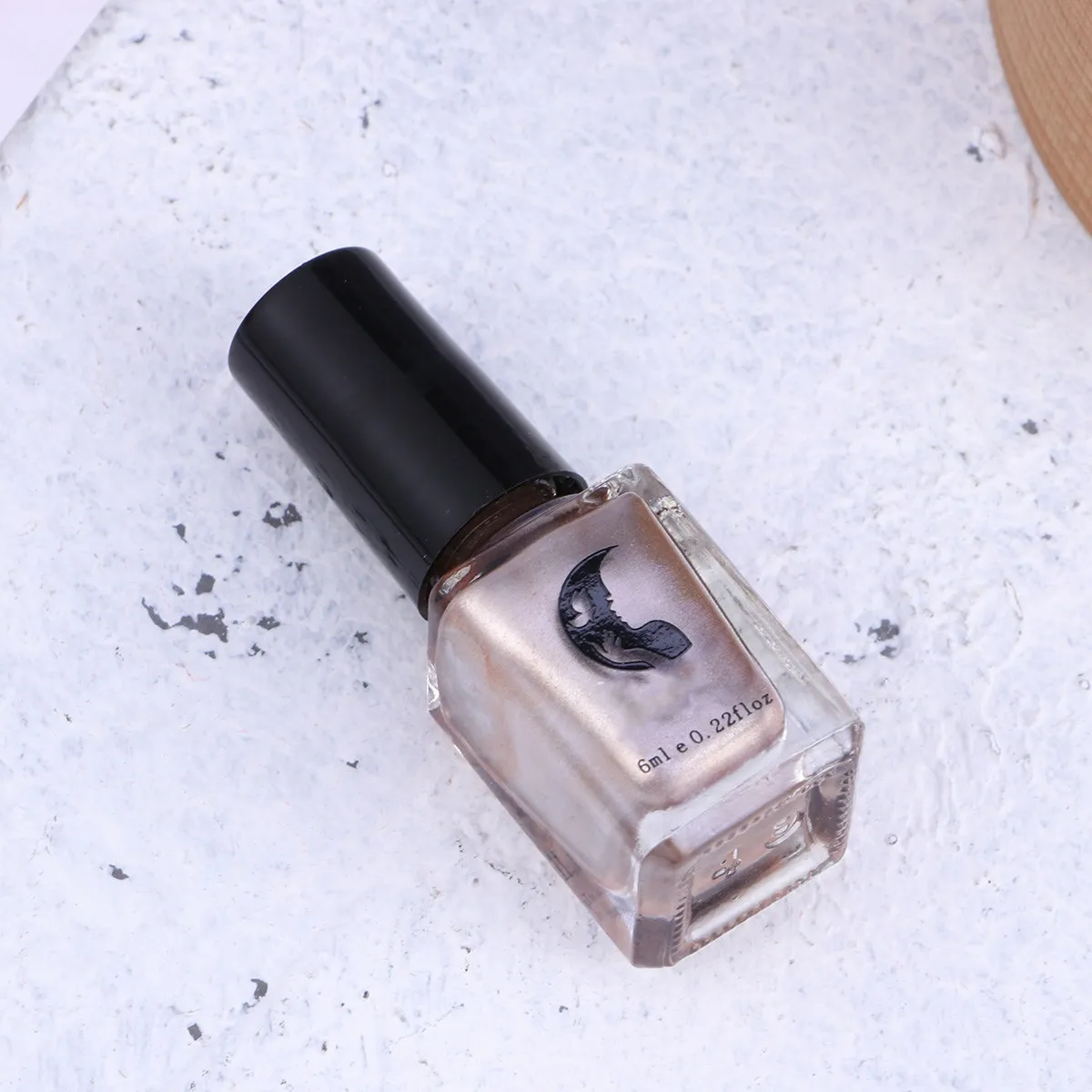 

6Ml Mirror Metallic Color Nail Varnish 17# Bronze Quick-Dry Luminous Shine Long-Lasting Nail Art Polish For Women