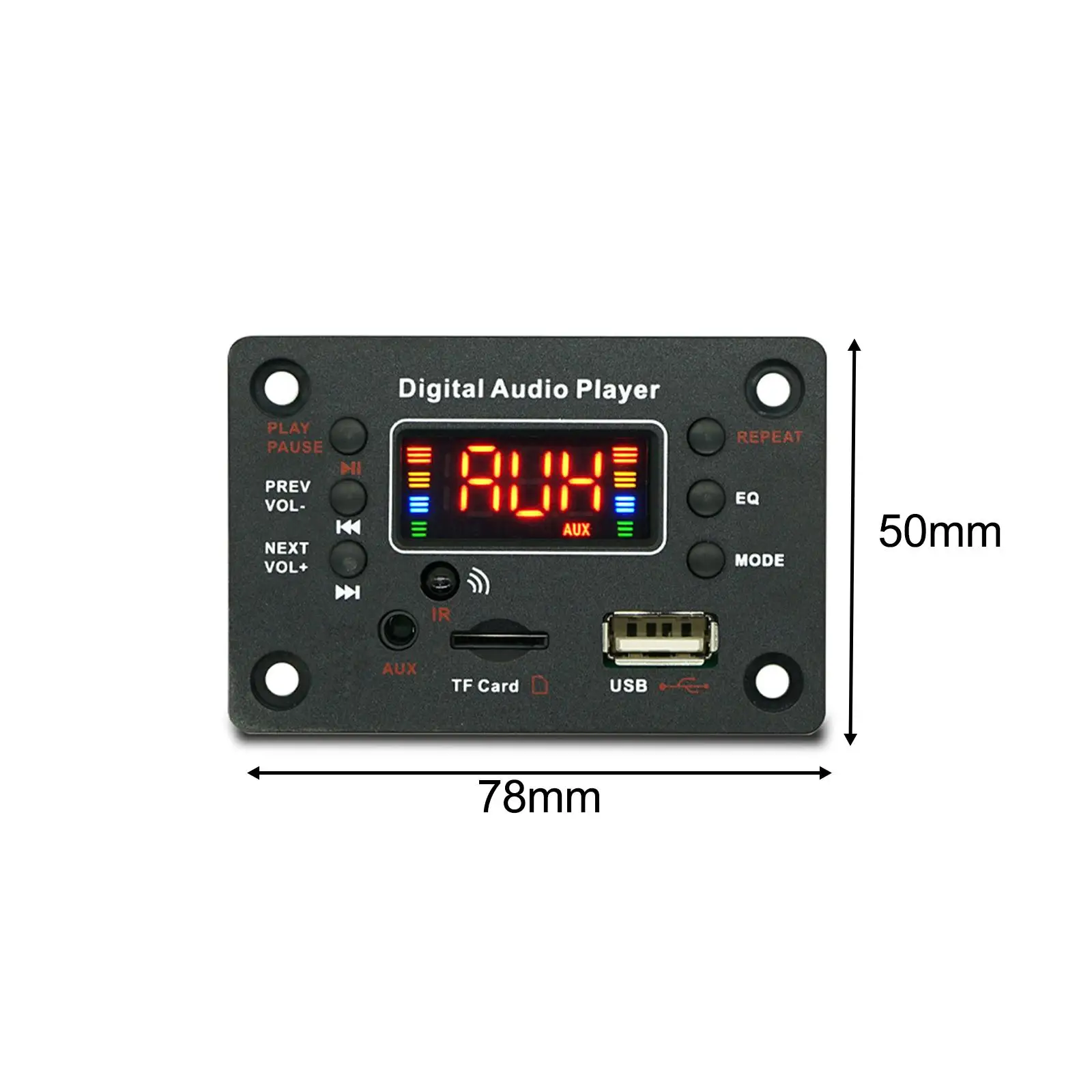 MP3 Decoder Board Ondersteuning Opname Videospeler MP3 WMA WAV Ape Flac Audio