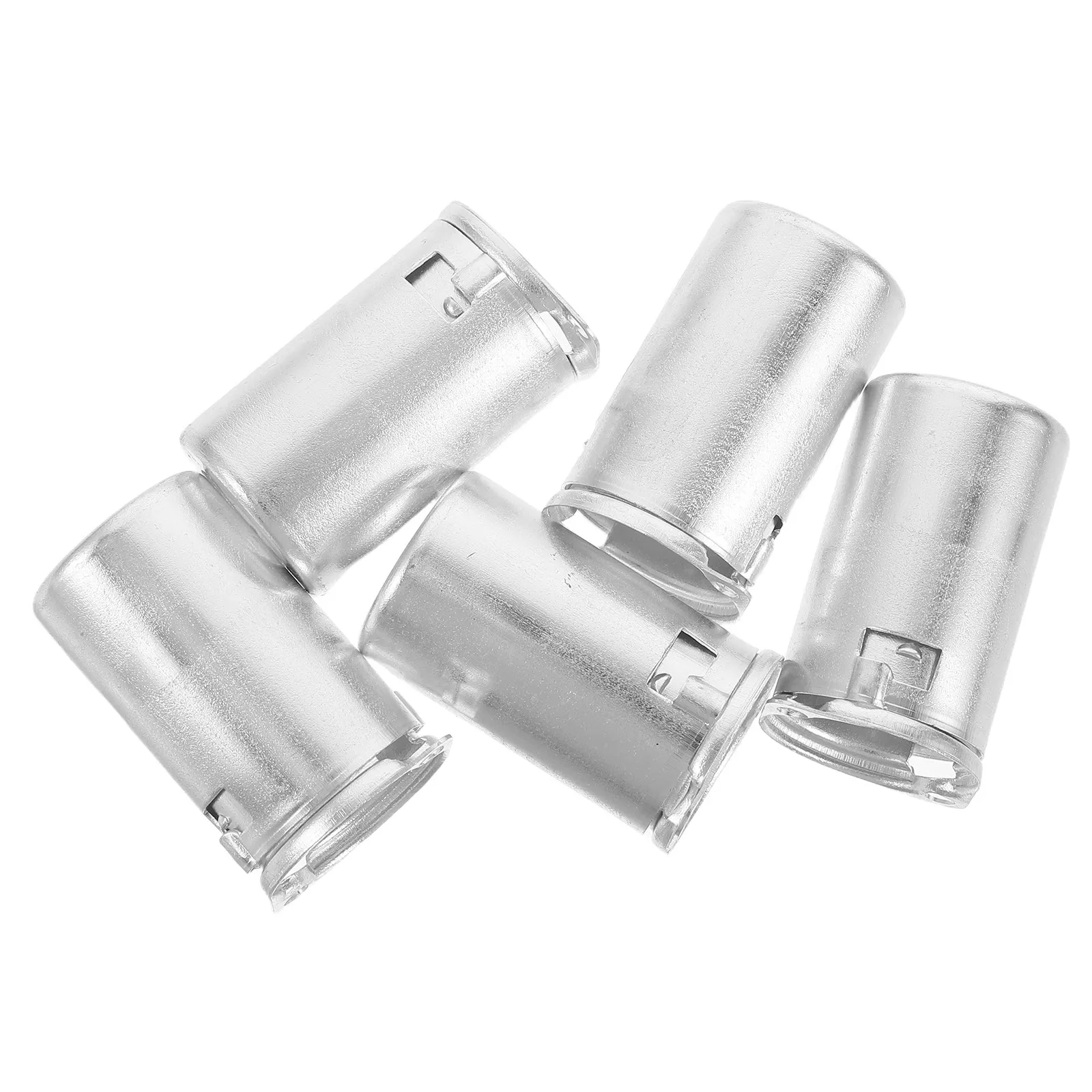 5Pcs Tube Guard Sleeve Vacuum Tube Cover Metal for 9 Pin Tubes 6688 5670 6386 Home Hifi Audio Amplifier Shield