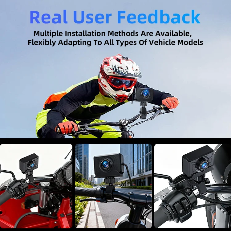 1080P Motorrad-Lenker-Dashcam L3 Mini-Kamera