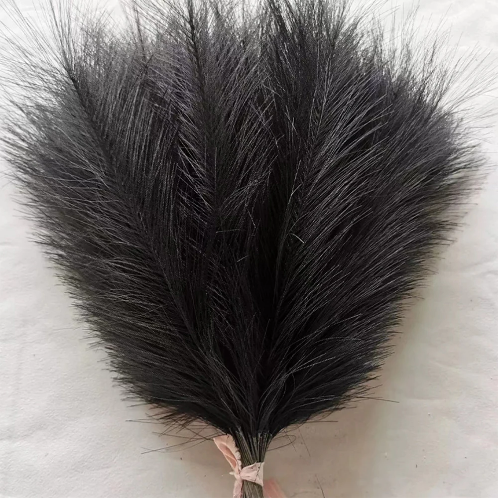 5/10/20PCS Flauschigen Pampas Gras Boho Dekor Künstliche Blume Gefälschte Pflanze Reed Simulierte Party Hochzeit Hause dekoration 42CM