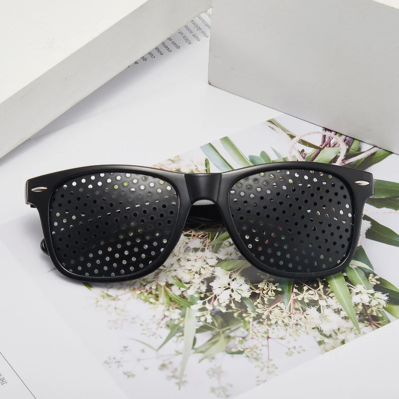 Vision Care Ophthalmology Correction Enhancer Glasses Pin Hole Glasses Anti-fatigue Glasses PC Screen Laptop Eye Protection