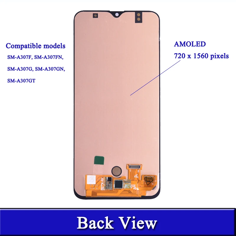 Super AMOLED For Samsung A30s LCD Display A307 A307F A307FN A307G A307YN LCD Touch Screen Digitizer Assembly Replacement