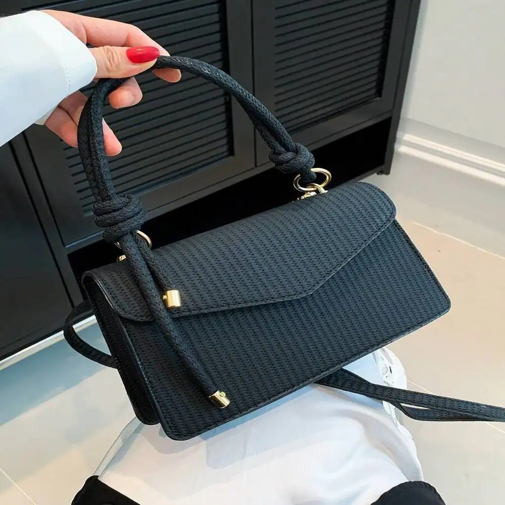 

Новая винтажная квадратная сумка для женщин — ручная сумка через плечо 3-в-1 для ежедневных поездок на работу и даты