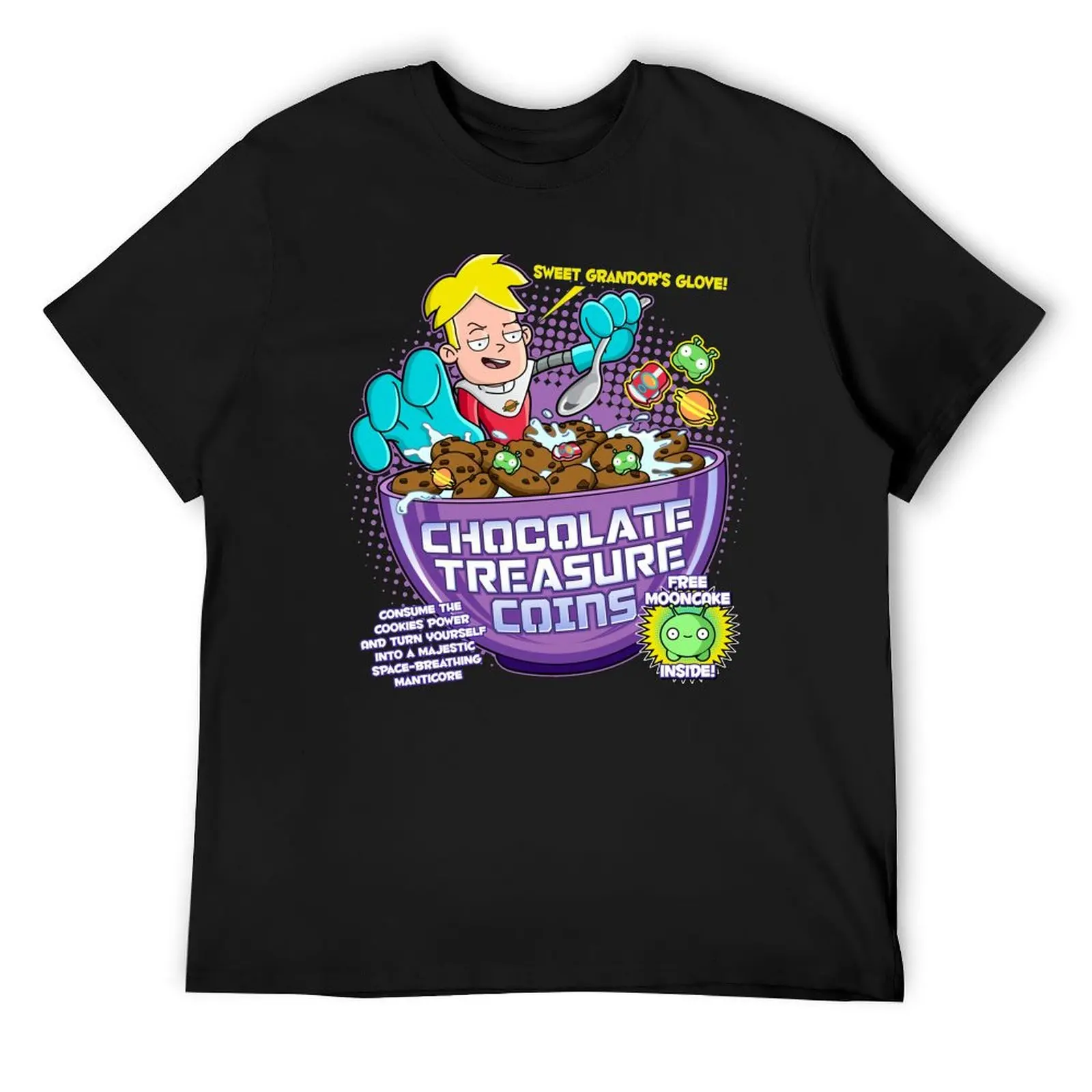 Final Space - Chocolate Treasure Coins Art T-Shirt