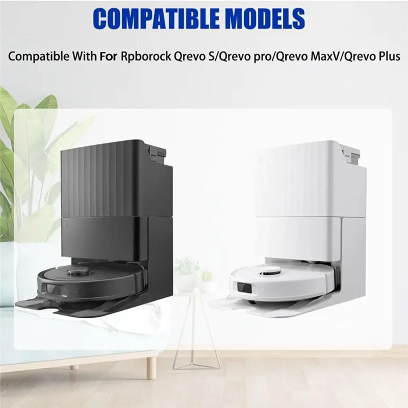 TCF-Accessories Kit For Roborock Qrevo S/Qrevo Maxv/Qrevo S/Qrevo Plus Robtic Vacuum Cleaner Brush Filter Mops