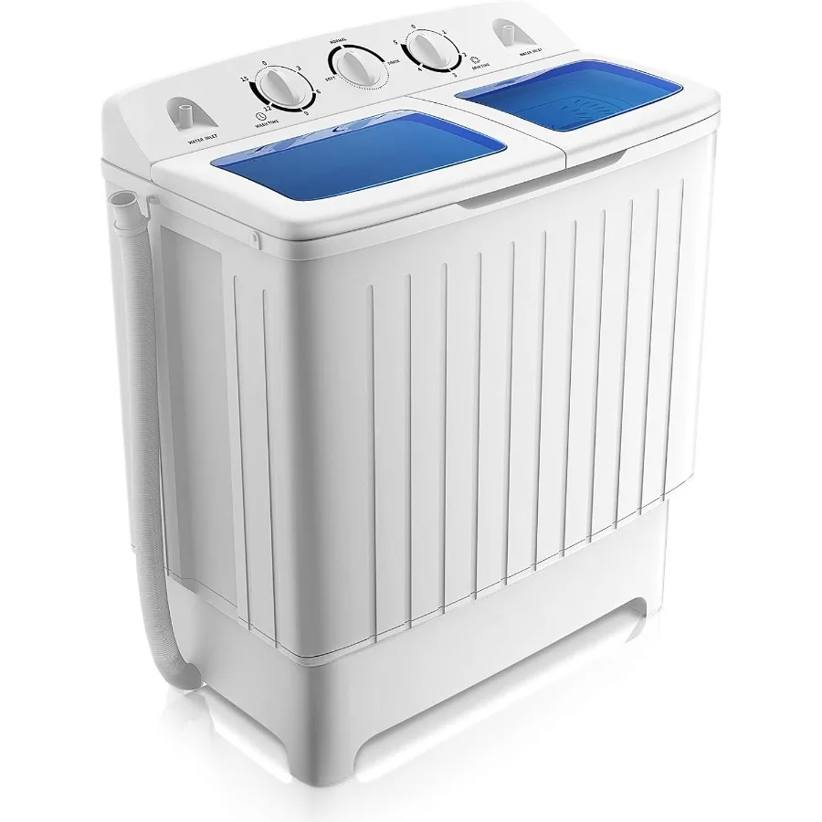 

Портативная двойная ванна, емкость 20 фунтов, стиральная машина, вращающийся таймер, полуавтоматическая мини-стиральная и сушильная машина, комбинированная для квартиры, общежития, автофургона