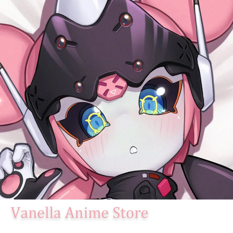 Funda de almohada Dakimakura Aria ZZZ con estampado de anime de doble cara, funda de almohada de tamaño real, regalos