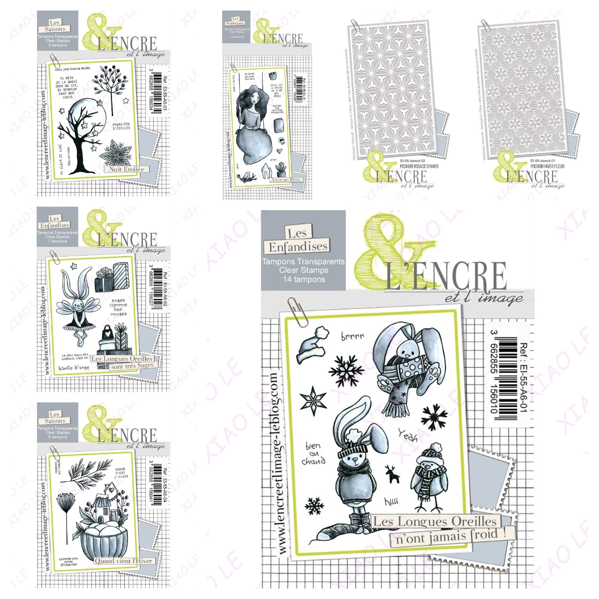 

Flowering Winter Starry Night Clear Stamps Stencils Scrapbook Embossed Paper Card Album Craft Template Cut Die New for 2025