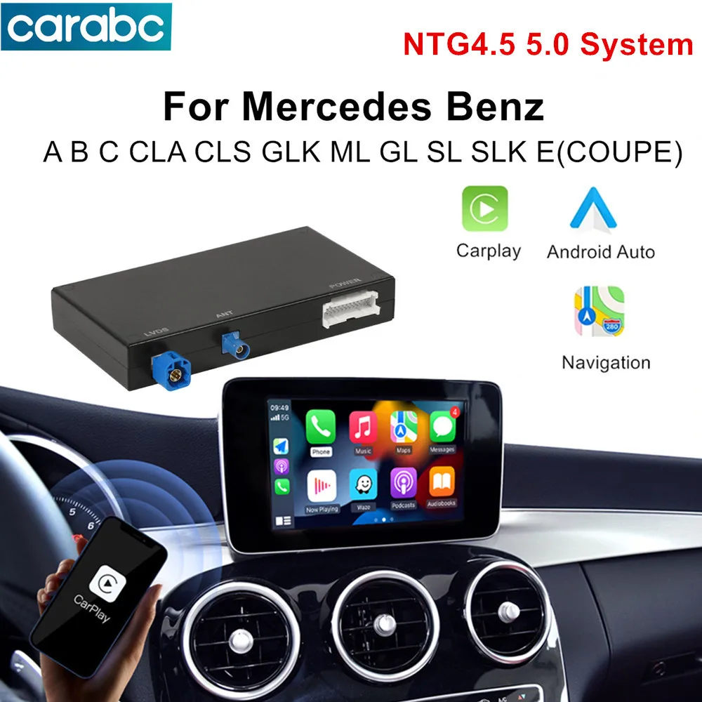 CarABC Modules: Der ultimative CarPlay- und Android Auto-Adapter für Mercedes-Benz