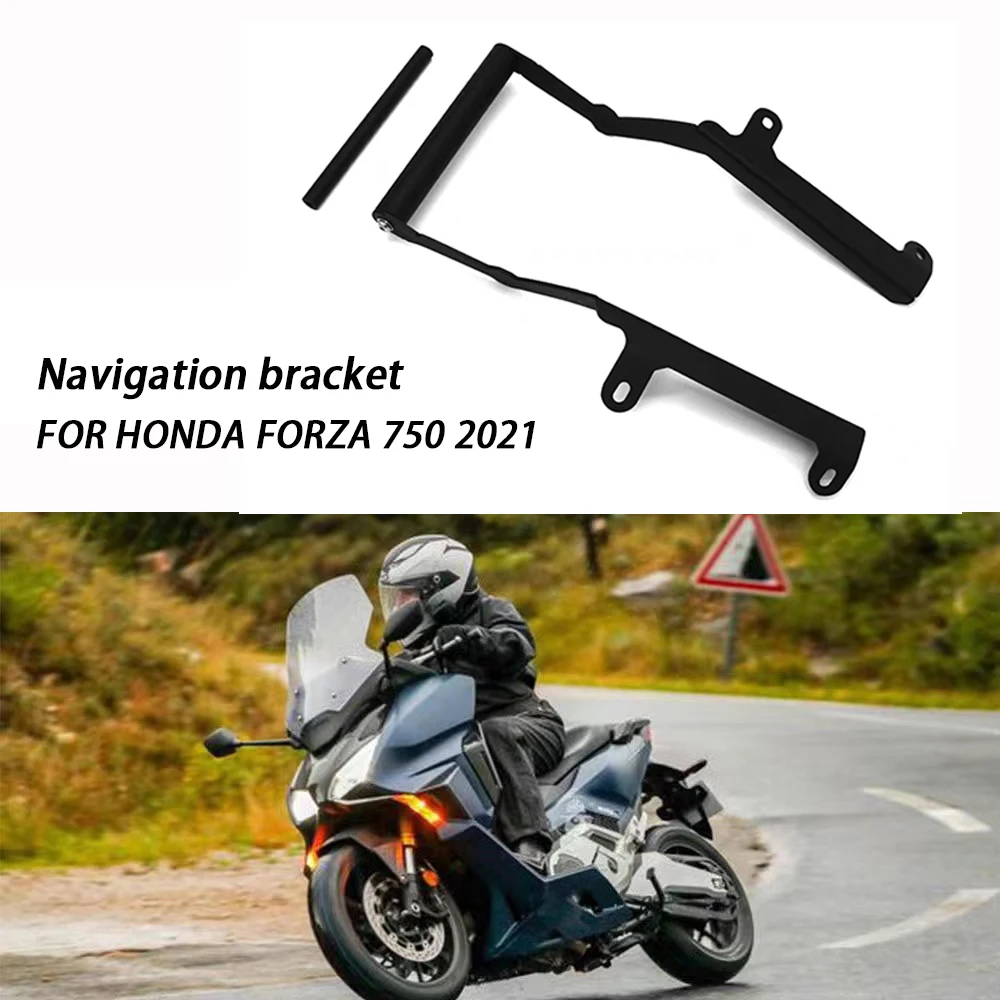 For HONDA FORZA750 Forza 750 2021 Motorcycle windshield Stand Holder Phone Mobile Phone GPS Navigation Plate Bracket Forza750