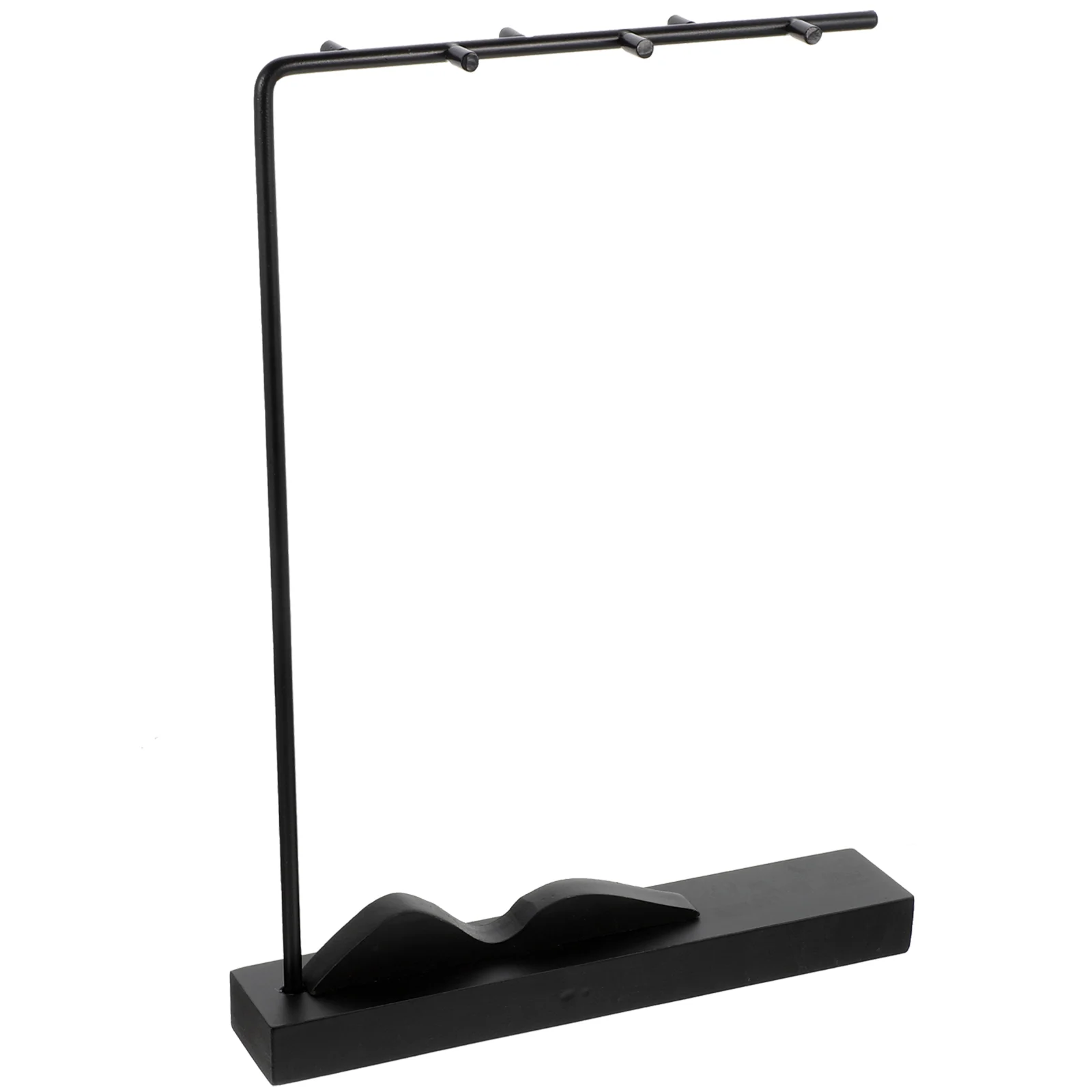 

Iron Brush Pen Holder Calligraphy Rack for Writing Brushes Sturdy Wood Iron Material Suitable Home Office Gift