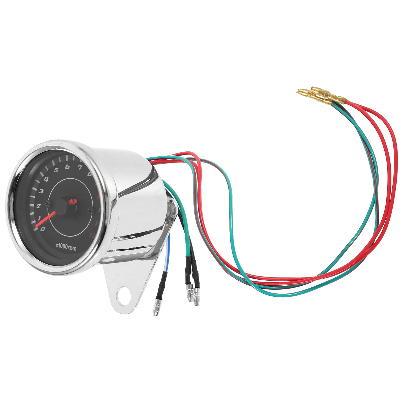 

Motorcycle Speedometer Universal Sturdy Motorbike Tachometer Pointer Design Easy Installation Motorcycle Modified Speedometer