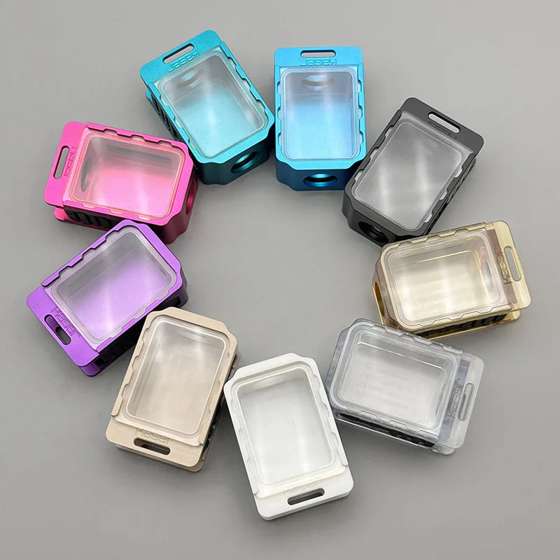 Vape Koro Boro Óleo de abertura lateral do tanque 3 maneiras de recarga Billetbox R4 Terno para dispositivos Boro Boro/AIO Mods Billet Box Acessório