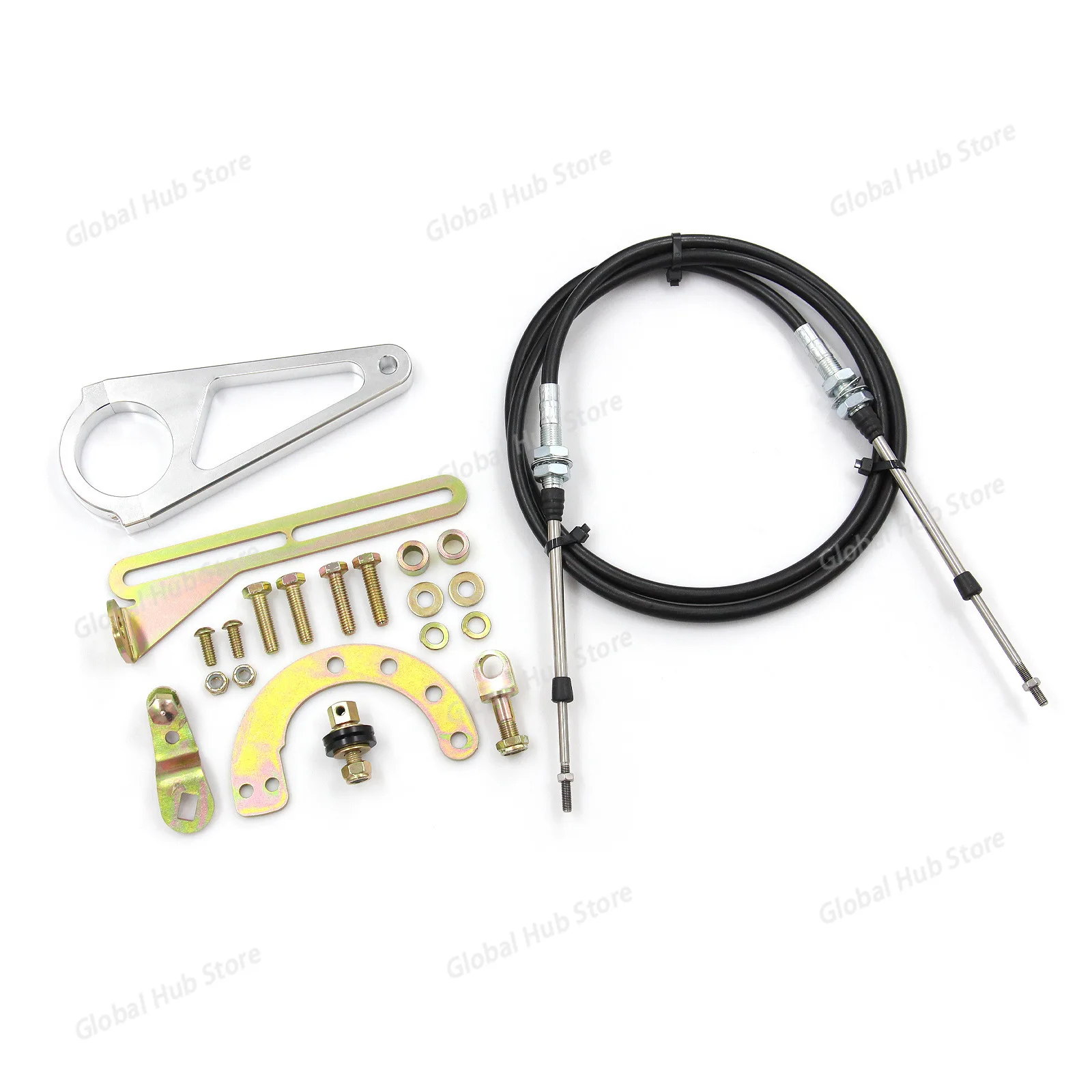 

ACA-1804 2" Shift Linkage Kit for GM Rigid Column Cable Shifters (Transmission Compatible)