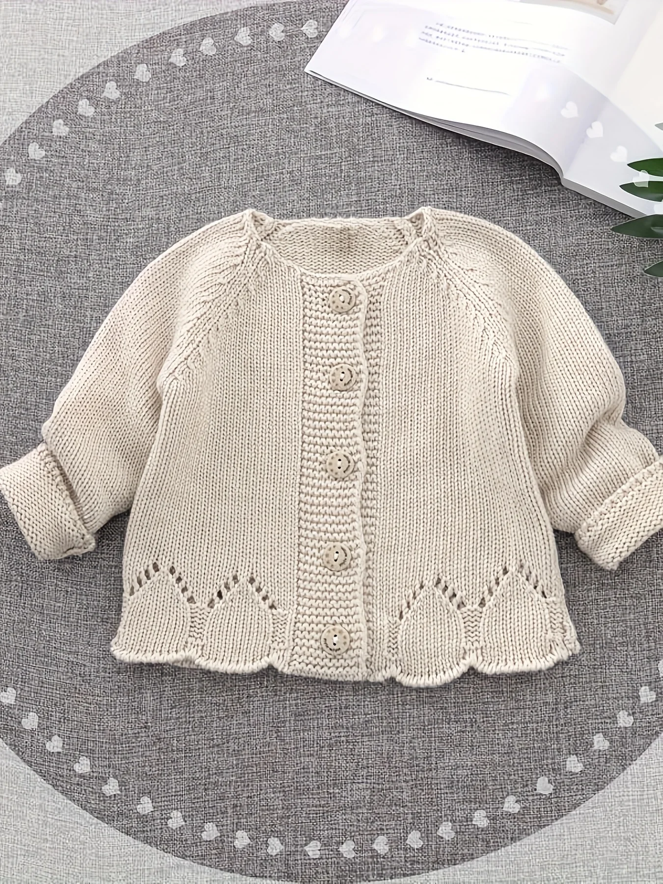 

Baby Knitwear Cardigan, Girl's Knitted Knitwear, Kidsren's Spring & Fall Clothing, Women's Outwear, Girl's Style Top