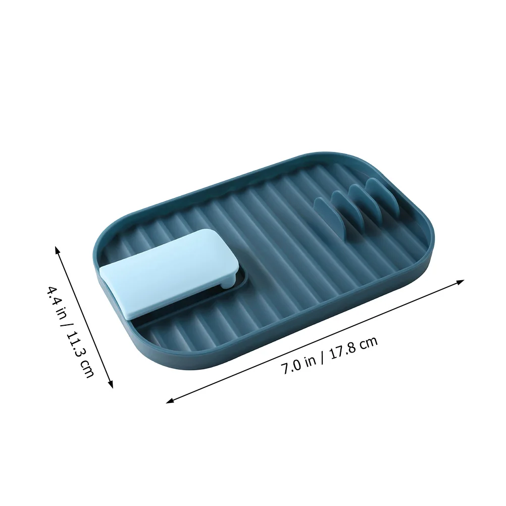 

4pcs Pot Lid Holder Plastic Kitchen Utensil Organizer Stand For Pan Cover Shovel Storage Rack Tableware Organizer