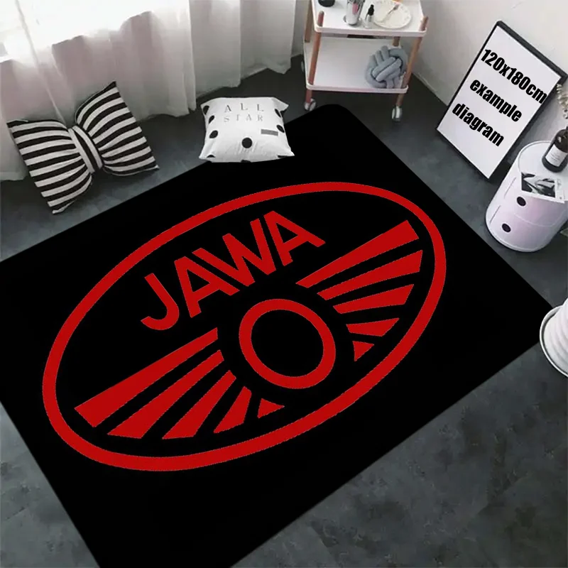 Halllway Carpets Jawa Motorcycles Entrance Doormats Non-slip Bedroom Mat Kitchen Floor Living Room Decor Bathmats Car Boot Rugs