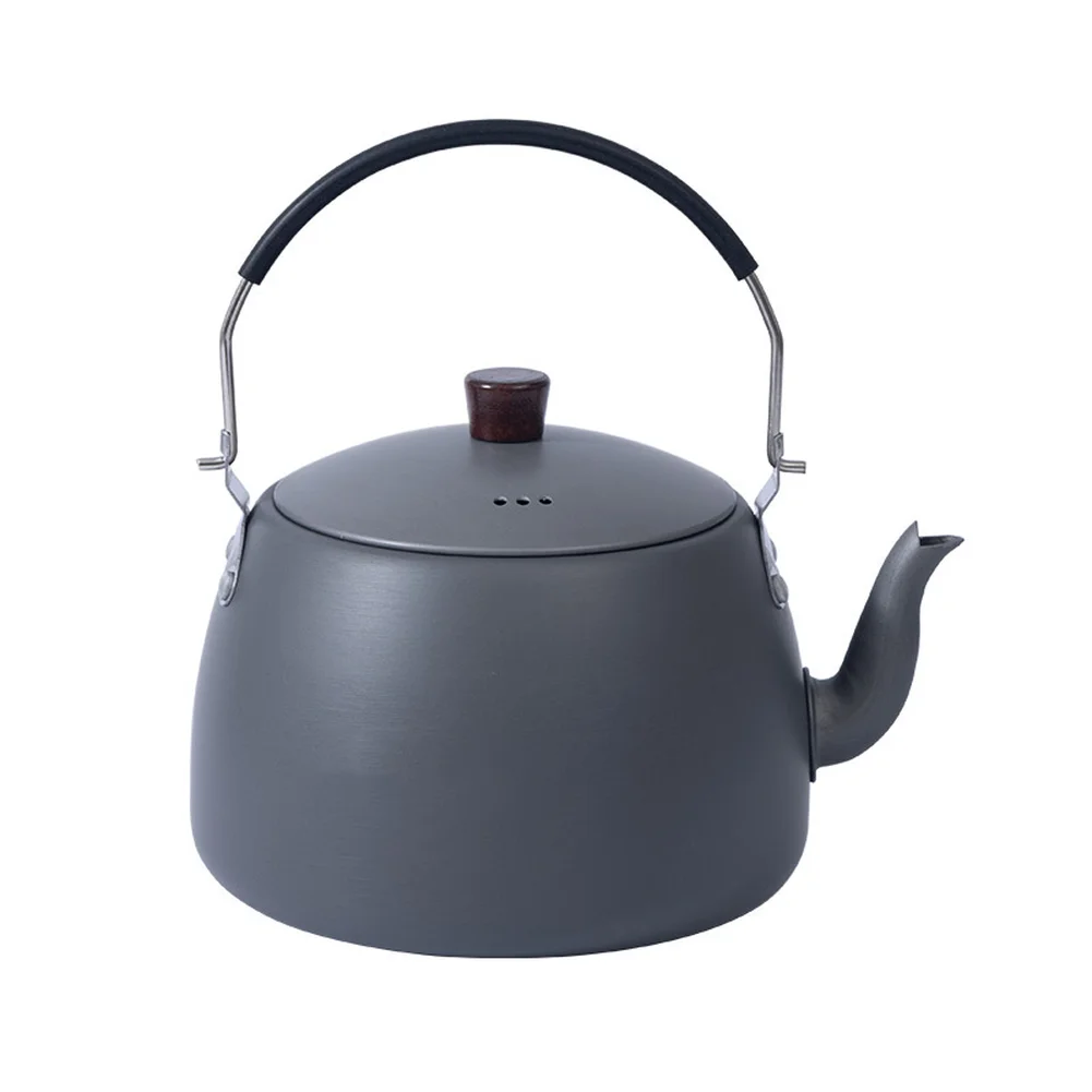 Outdoor Camping Kettle Anodized Aluminum 17.5 x 11.5 cm 225 g S Spout for Precise Pour Over Coffee and Tea Brewing