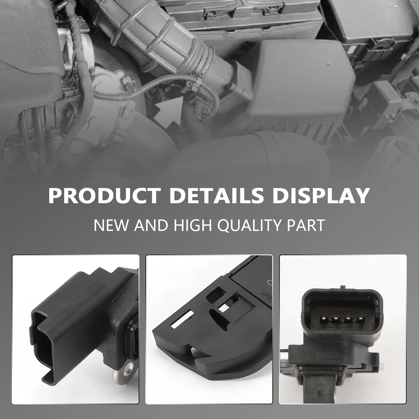 9677093080 Sensor de fluxo de ar maciço (MAF) de 4 pinos para 208 308 508 2008 3008 5008 / C3 C4 C5 / DS3 DS4