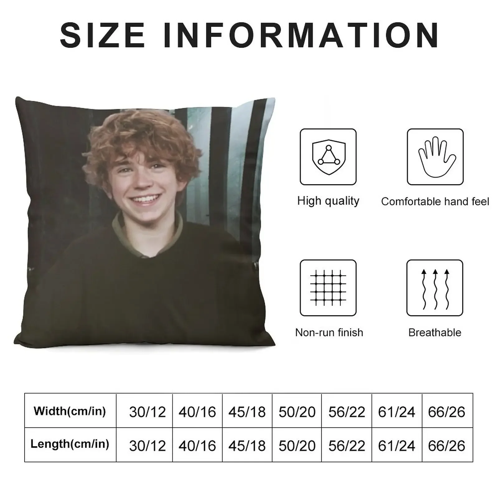 Percy Jackson walker scobell cute Throw Pillow Sitting Cushion pillow cover luxury pillow