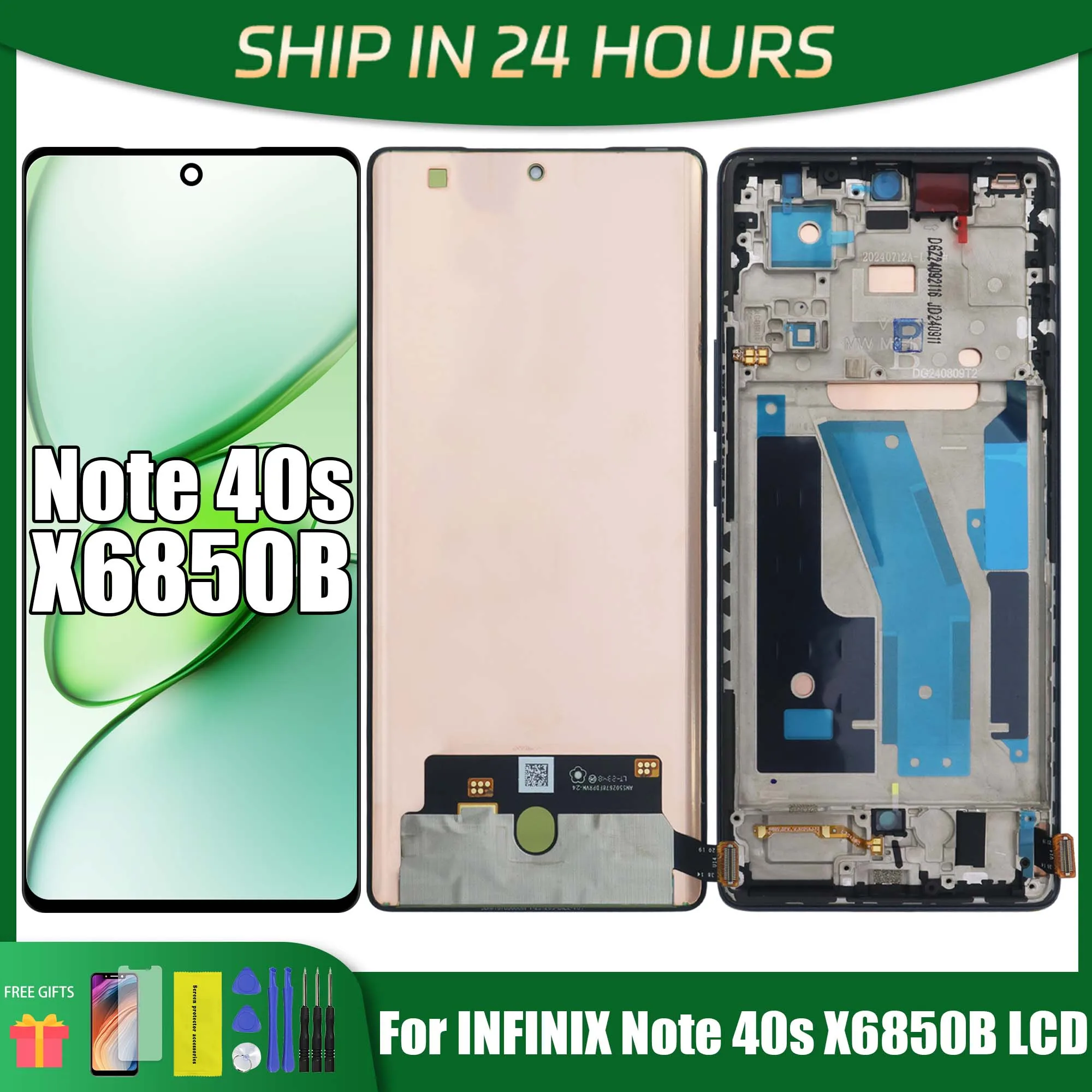 678'-display-ori-for-infinix-note-40s-x6850b-lcd-display-touch-screen-with-frame-digitizer-assembly