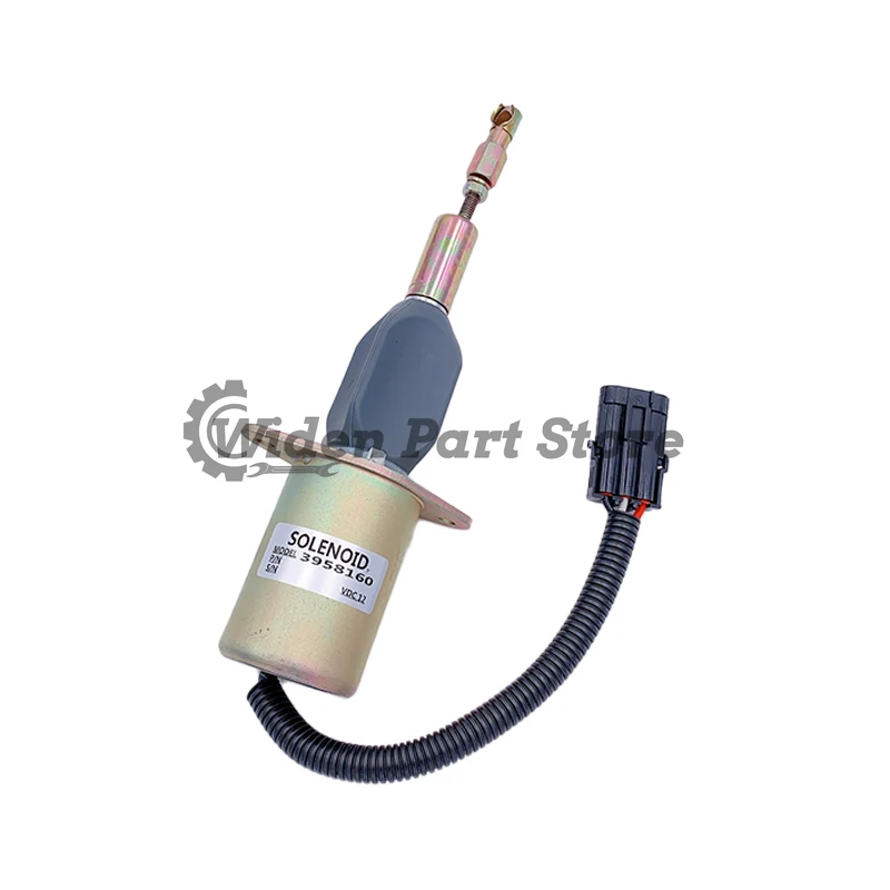 

3958160 SA-4978-12 12V Fuel Shut off shutdown Solenoid For Cummins 6BTA5.9-M2