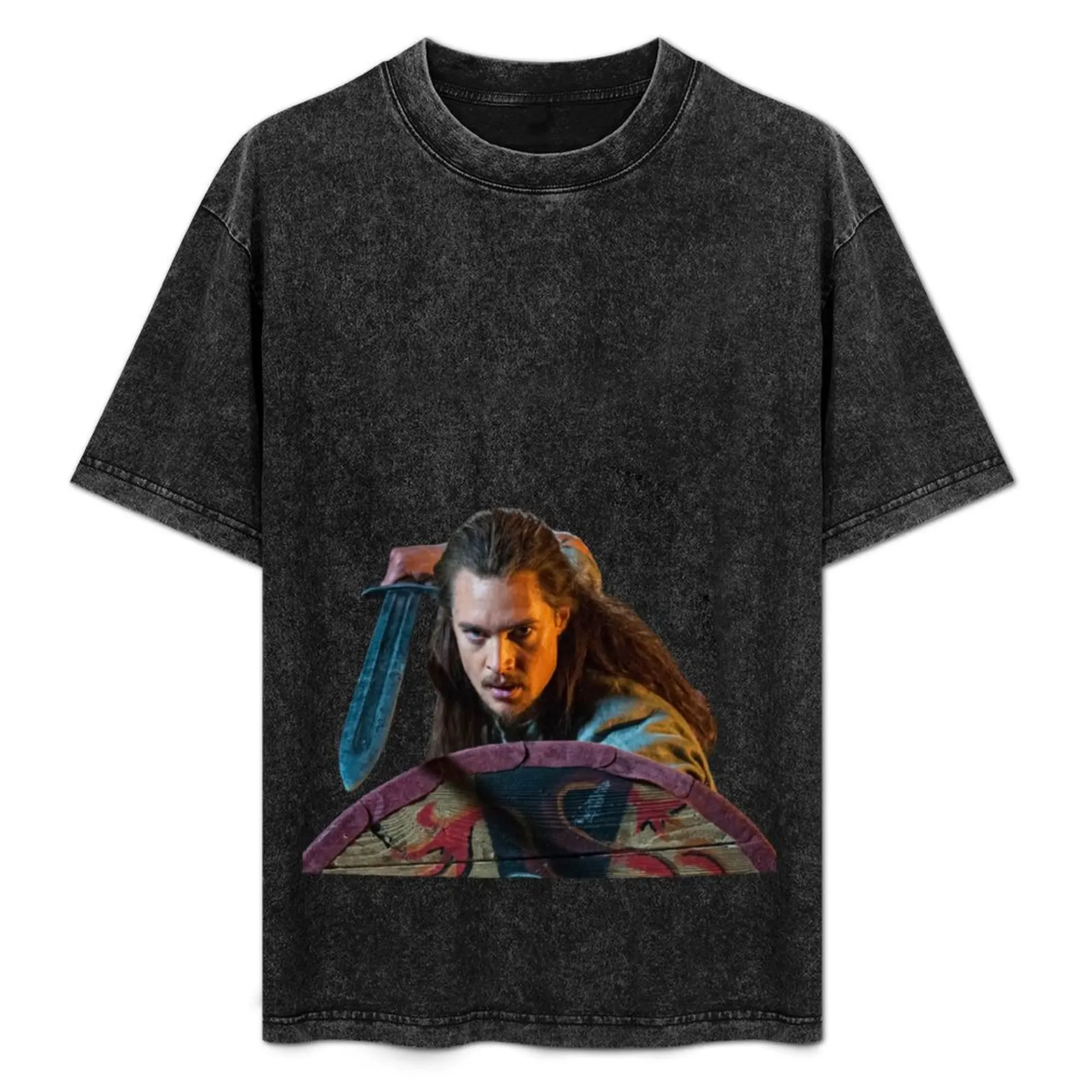 

Last Kingdom - Uhtred T-Shirt Casual Loose Fit Summer Tee Shirt