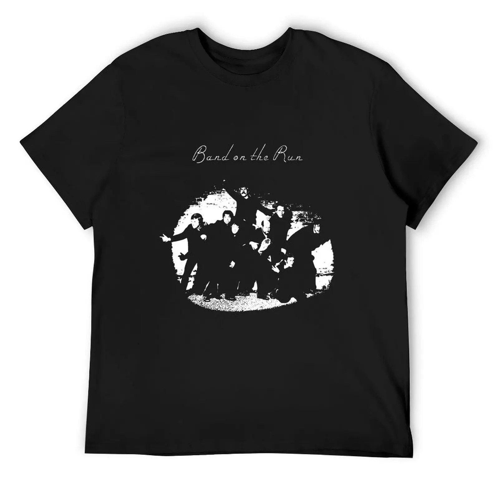 

Band On The Run Album Cover T-Shirt vintage graphic tee new edition graphic t shirt vintage graphic tee shirt luxury clothes men