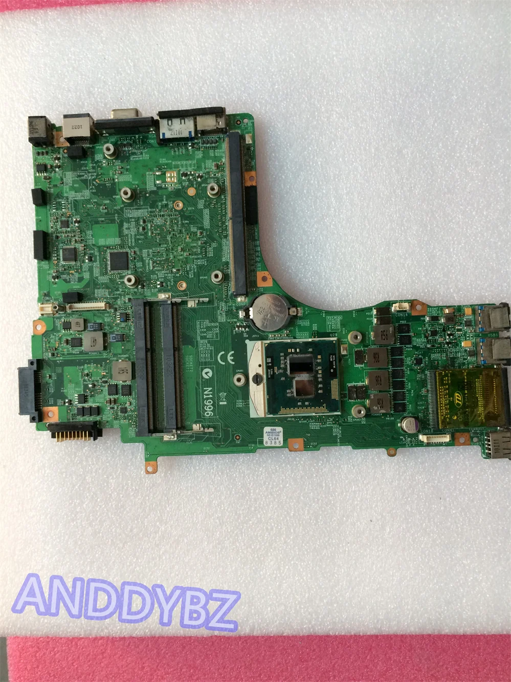 

For MSI GX660R GX660 GT660 GT663 Laptop Motherboard MS-16F11 VER:1.2 HM55 DDR3 100% Tested Fast ship