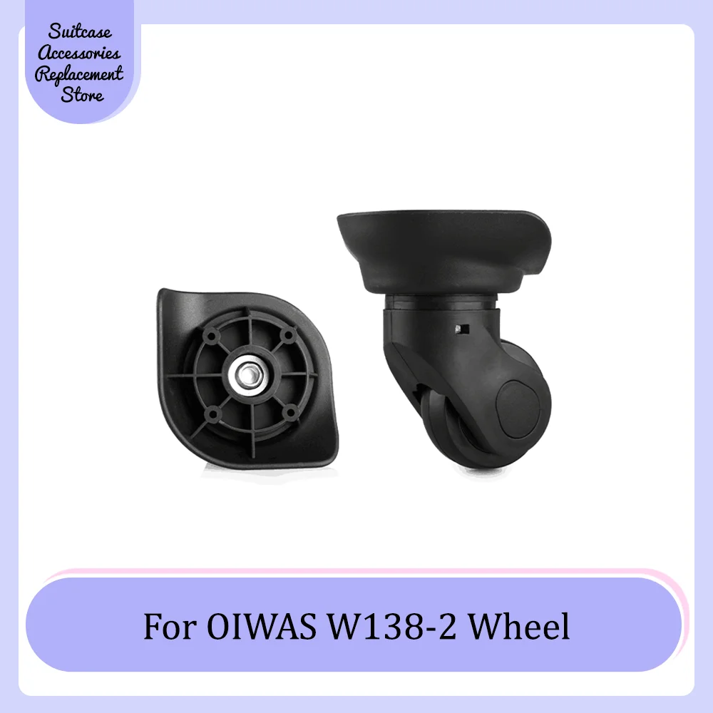 

For OIWAS W138-2 Universal Wheel Replacement Suitcase Smooth Silent Shock Absorbing Durable Wheel Accessories Caster Wheels