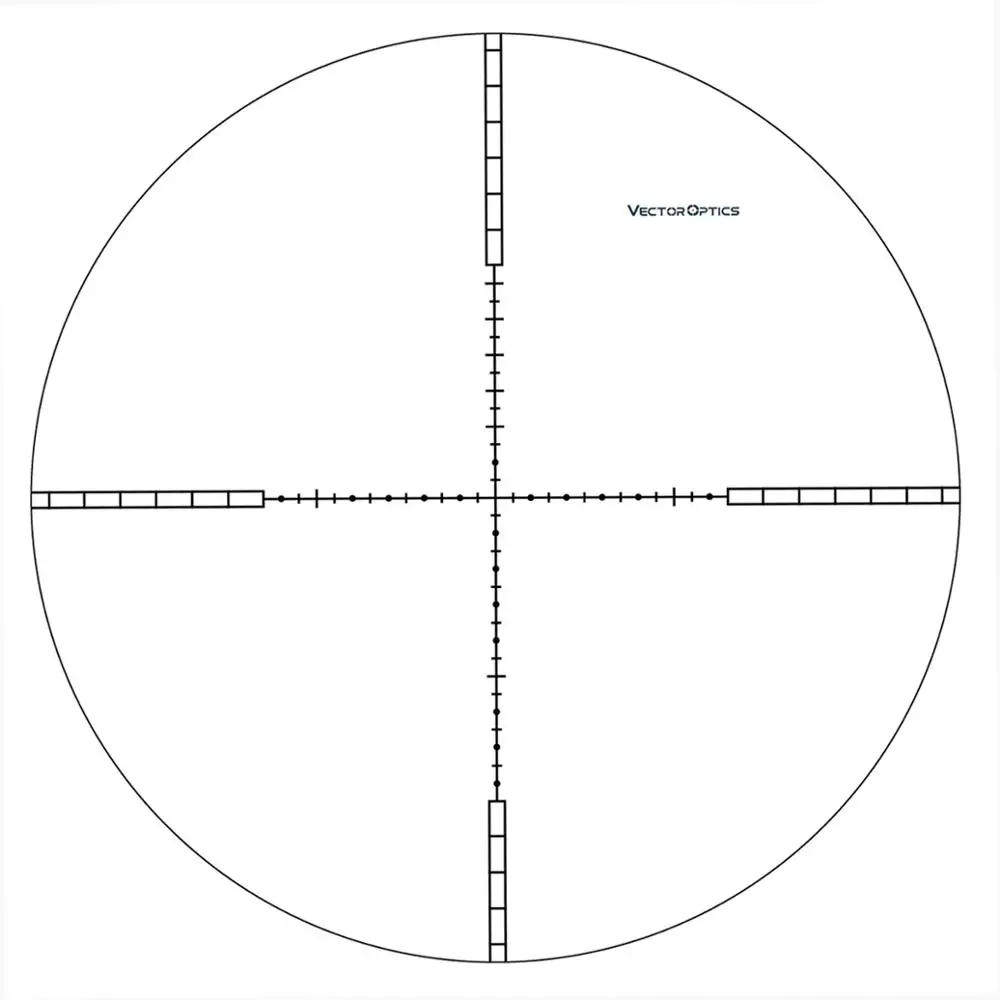 Mira telescópica VictOptics 1-4x20 SFP con retícula Mil Dot - imagen 3