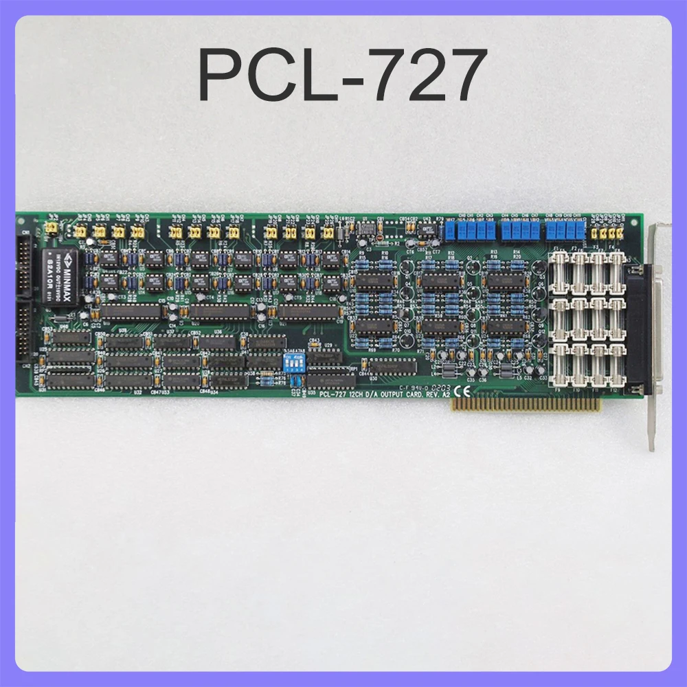 12CH D/A OUTPUT CARD For Advantech Data Capture Card I/O Channel Digital Output Card PCL-727