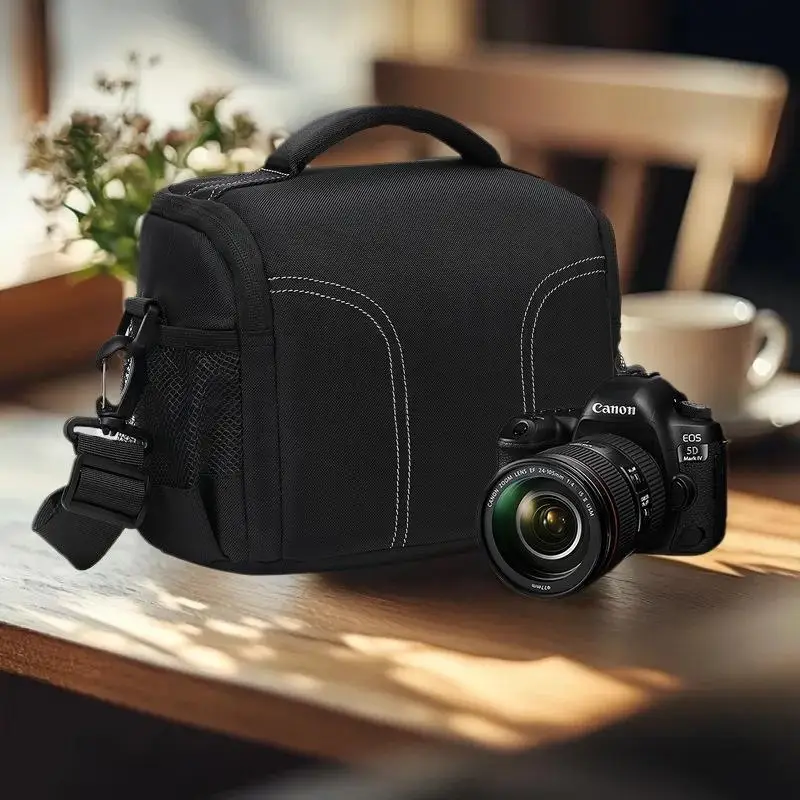 

Водонепроницаемая сумка для фотокамеры DSLR/SLR/беззеркальных фотоаппаратов, противоударный дорожный футляр с регулируемыми разделителями