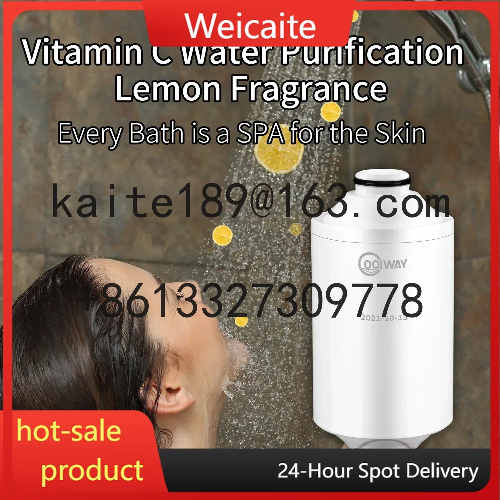 

MF01 Hard Water Shower High Performance Filter Element, Universal Compatible Heater Softener Accessories Ozone Water Purifier