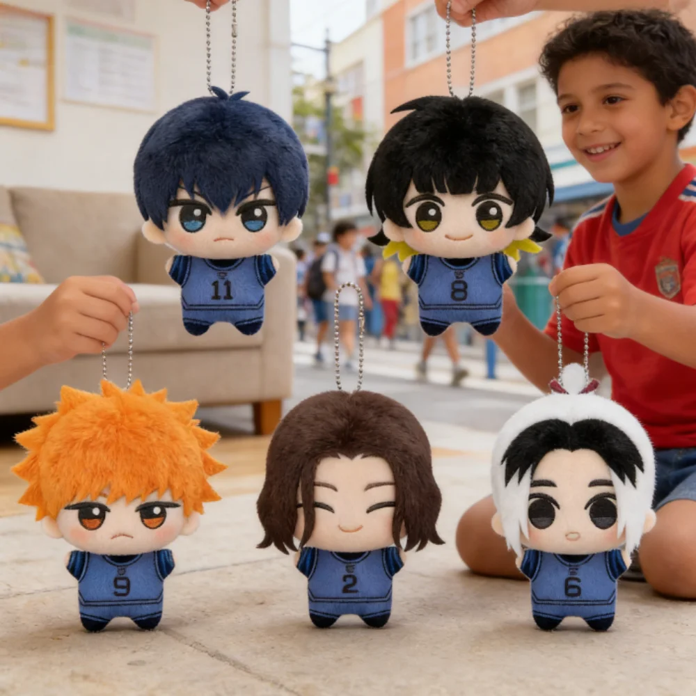 

Плюшевая кукла-брелок BLUE LOCK (10 см): Хиори, Исаги Йоичи, Наги Сейширо, Микагэ – мягкая игрушка-подвеска, подарок