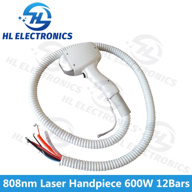 600W 808nm Diode Laser Handpiece with 12 Bars 600W Laser Stack