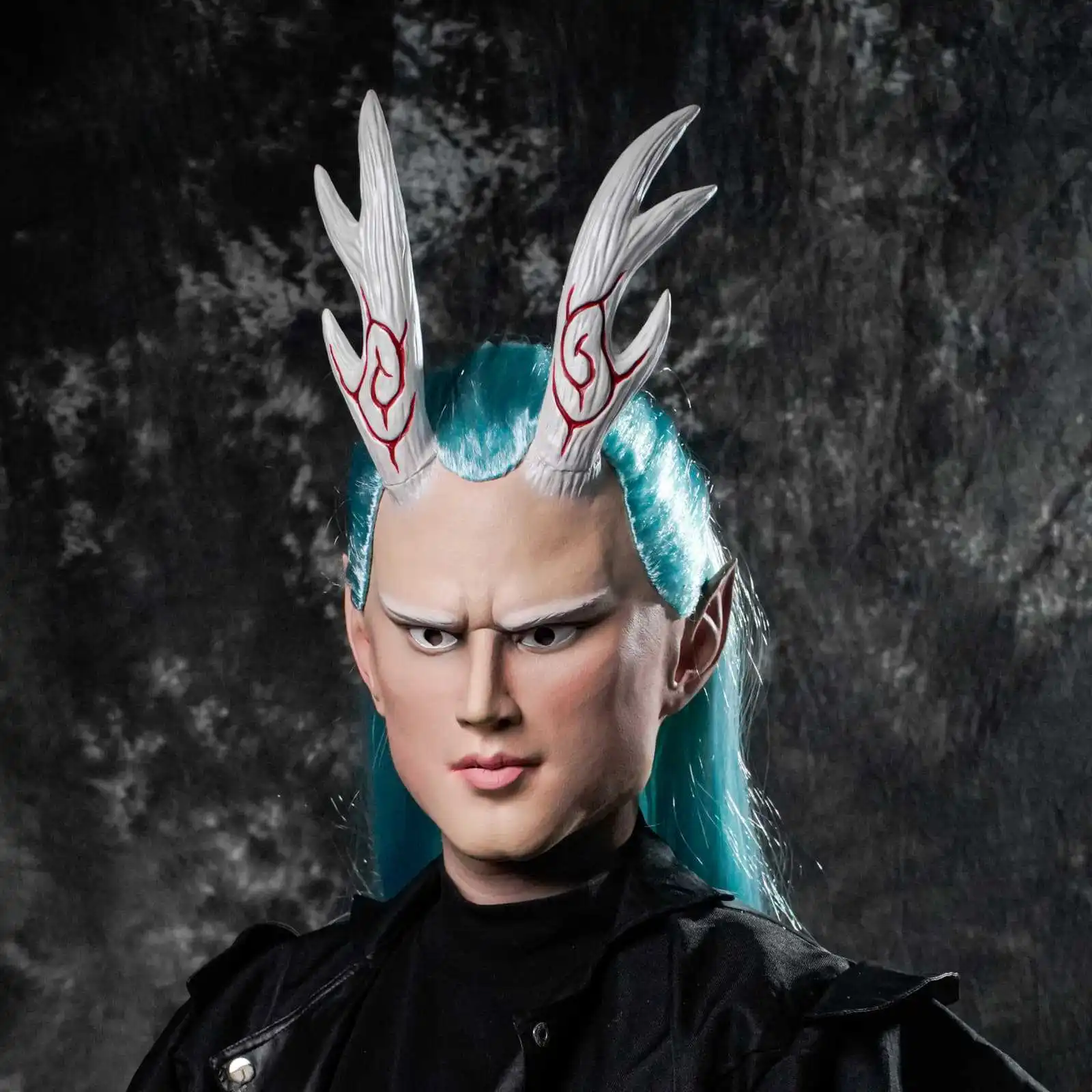 Chinesische Mythologische Maske für Scherzspaß Halloween-Party Cosplay-Maske – Detail 3