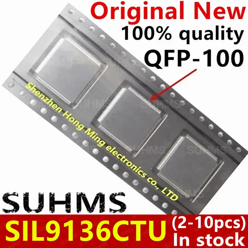 

(2-10piece)100% New SIL9136CTU SII9136CTU QFP-100