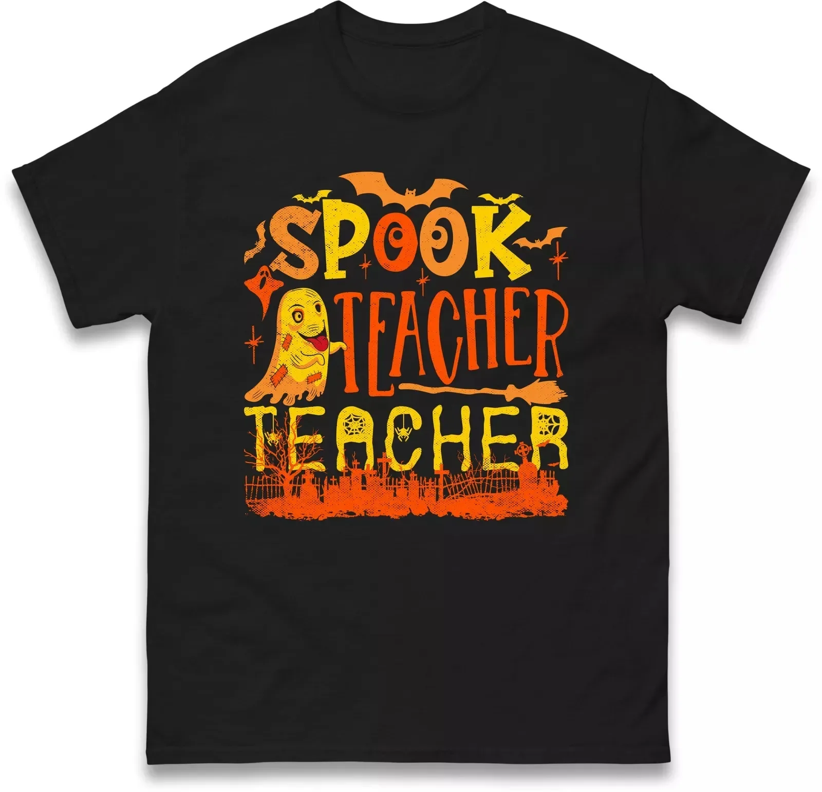 

Spook Teacher Halloween T-shirt, kawaii clothes women clothes y2k top