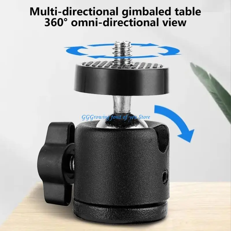 حامل معدني قابل للطي مثبت على الحائط H9EB مع دوران محورين لأجهزة العرض والكاميرات التي توفر مقاس 1/4 #2