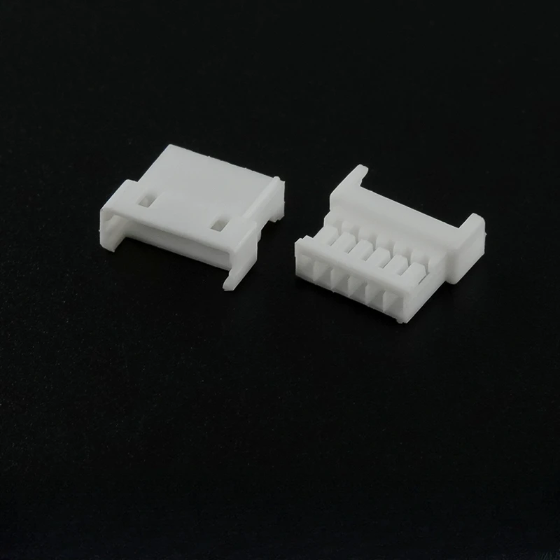 50 قطعة مايكرو JST 1.25 لرسو السفن موصل سالب الإسكان 1.25 مللي متر الملعب 2P3P4P5P6-10P التوصيل غلاف بلاستيكي مع دبابيس معدنية محطة