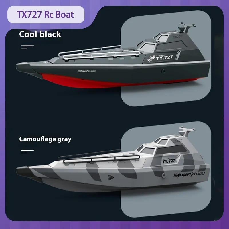 

TX727 Rc Boat Simulation High-Powered High-Speed Speedboat Electric Water Toys For Children And Boys In Remote Control Boat