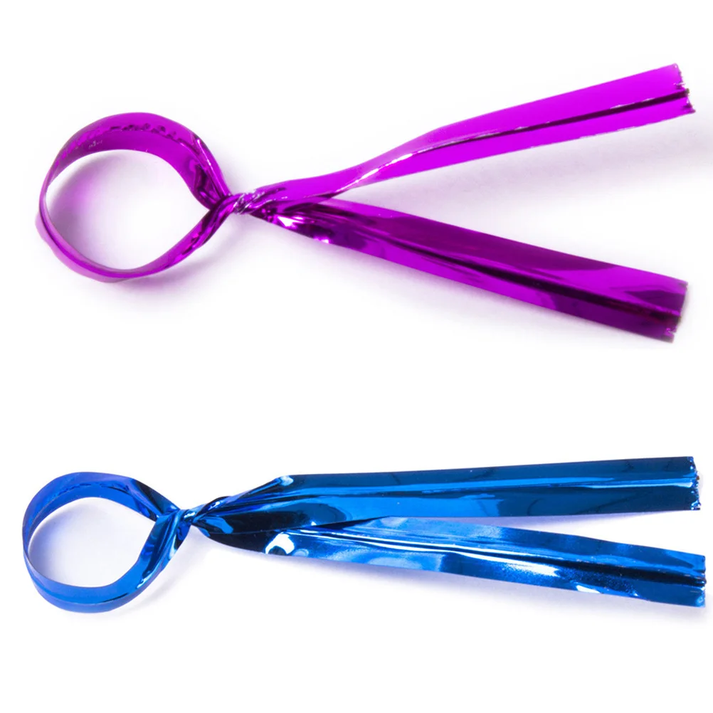 

100Pcs 10Cm Colorful Metallic Ties Made of Eco-Friendly PVC Metal for Cellophane Bags Cookie Wraps Presents Crafts Shiny Bag