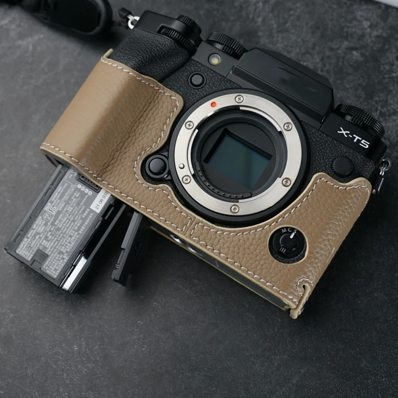 Чехол для фотоаппарата ручной работы из натуральной кожи для Fuji XT50