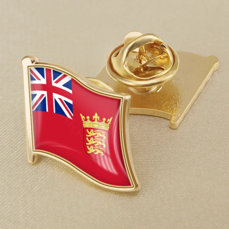 Civil Ensign of Guernsey Civil Ensign of Jersey Civil Ensign of Isle of Man County Durhof UK Flag Lapel Pins Badges Brooches