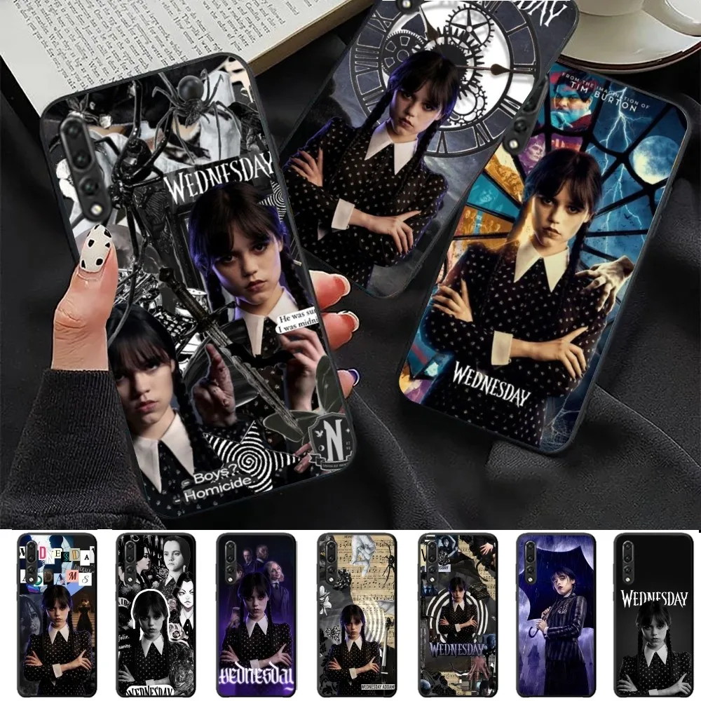 W-Wednesdays A-Addams Phone Case For Huawei P 8 9 10 20 30 40 50 Pro Lite Psmart Honor 10 Lite 70 Mate 20lite