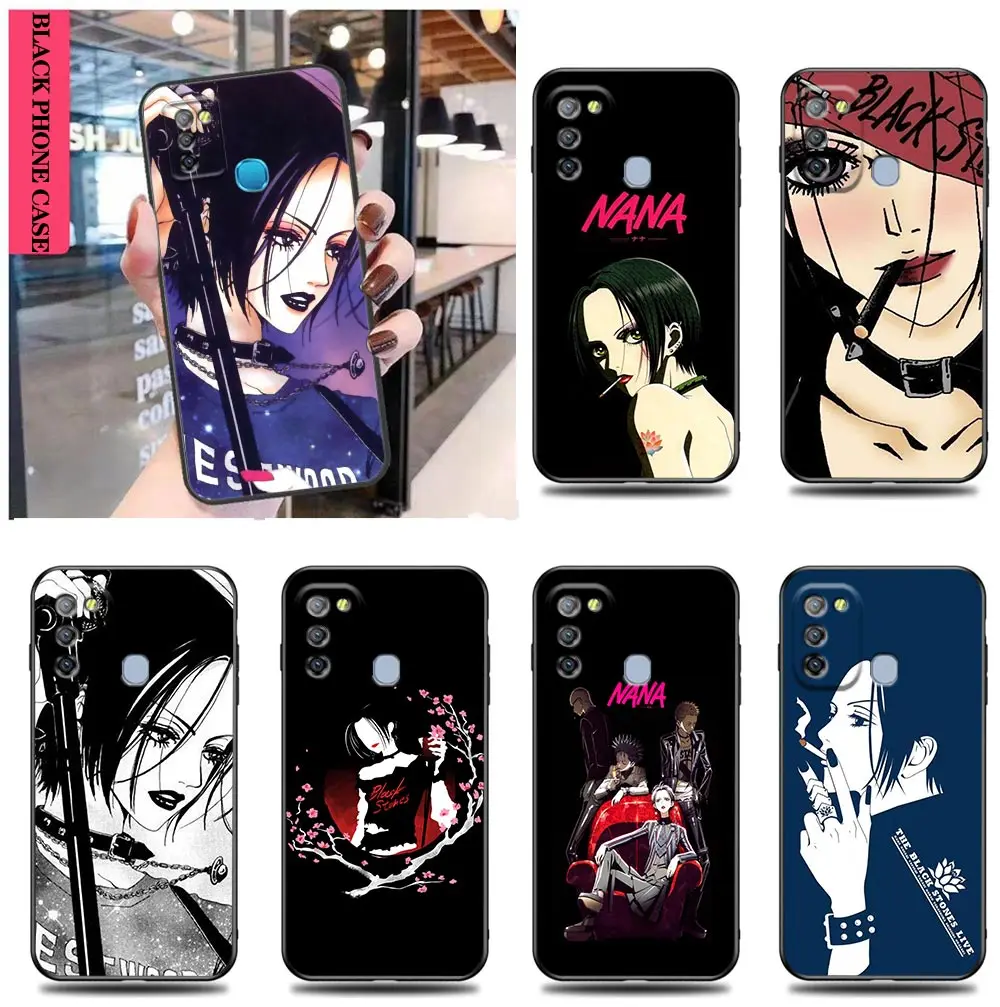 Nana Osaki on Purple Tie Dye Phone Case For Infinix CAMON 19 16 ZERO 30 X NEO 20 8 POVA 5 4 2 NEO2 NOTE 30 12 G96 11 10 8 Case