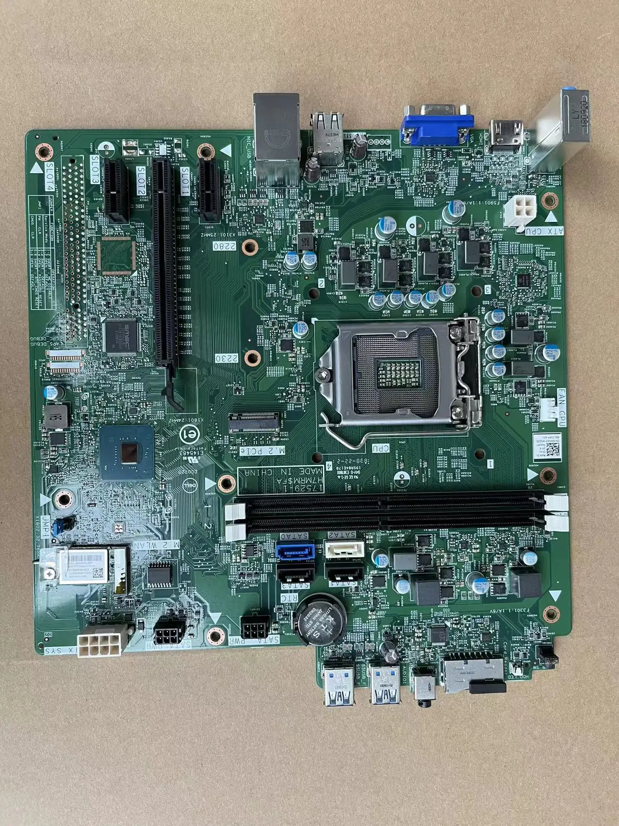 

Для основной платы DELL 3670 17529-1 9CXYG FPP7F HVPDY восьмого поколения